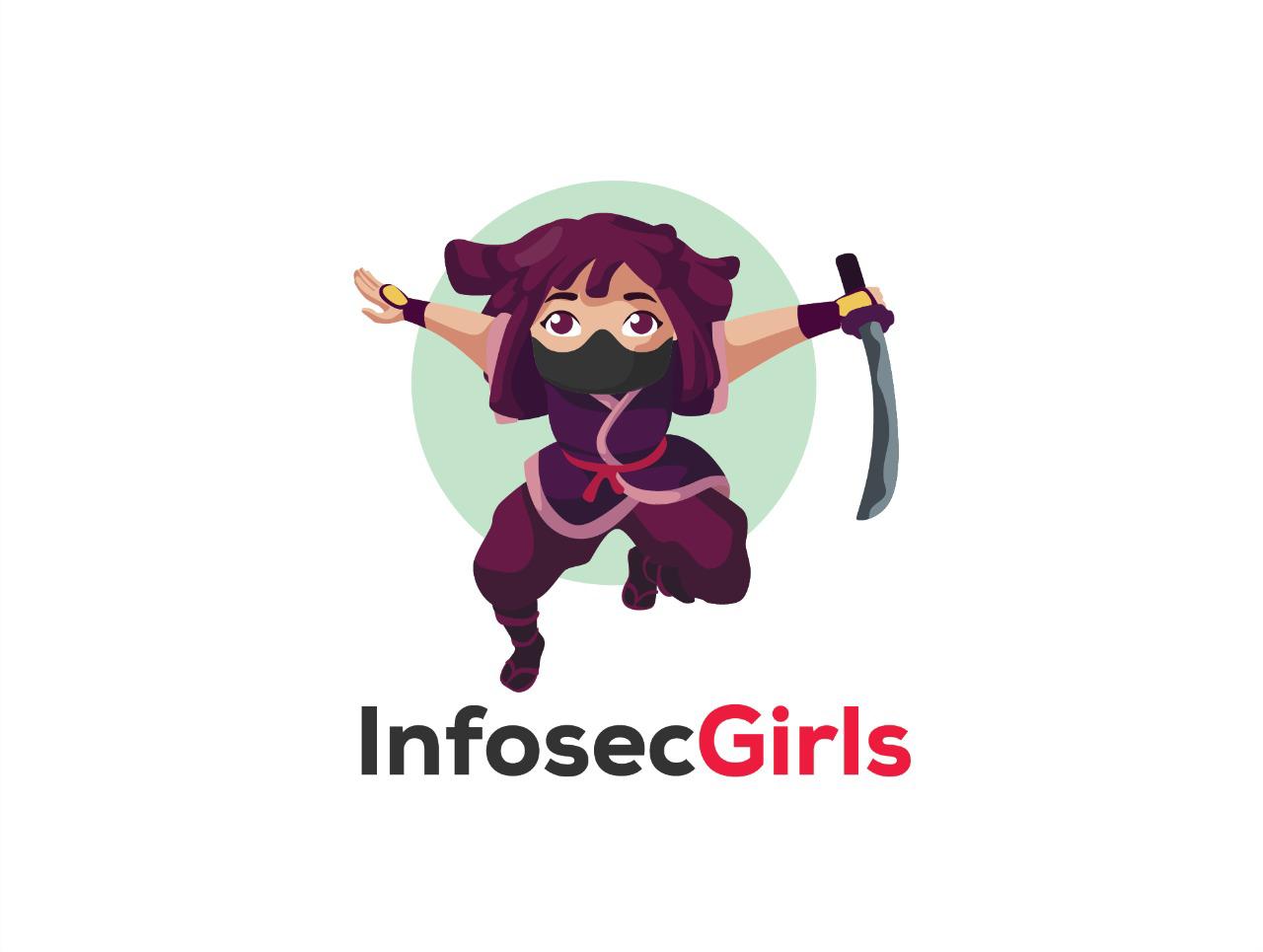 Infosecgirls - a community for women and students passionate about Information Security. logo